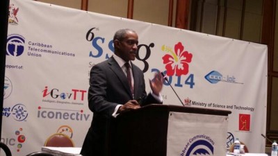 Albert Daniel, ICANN Caribbean Manager, explained the ICANN's role in Internet Governance...in plain English!